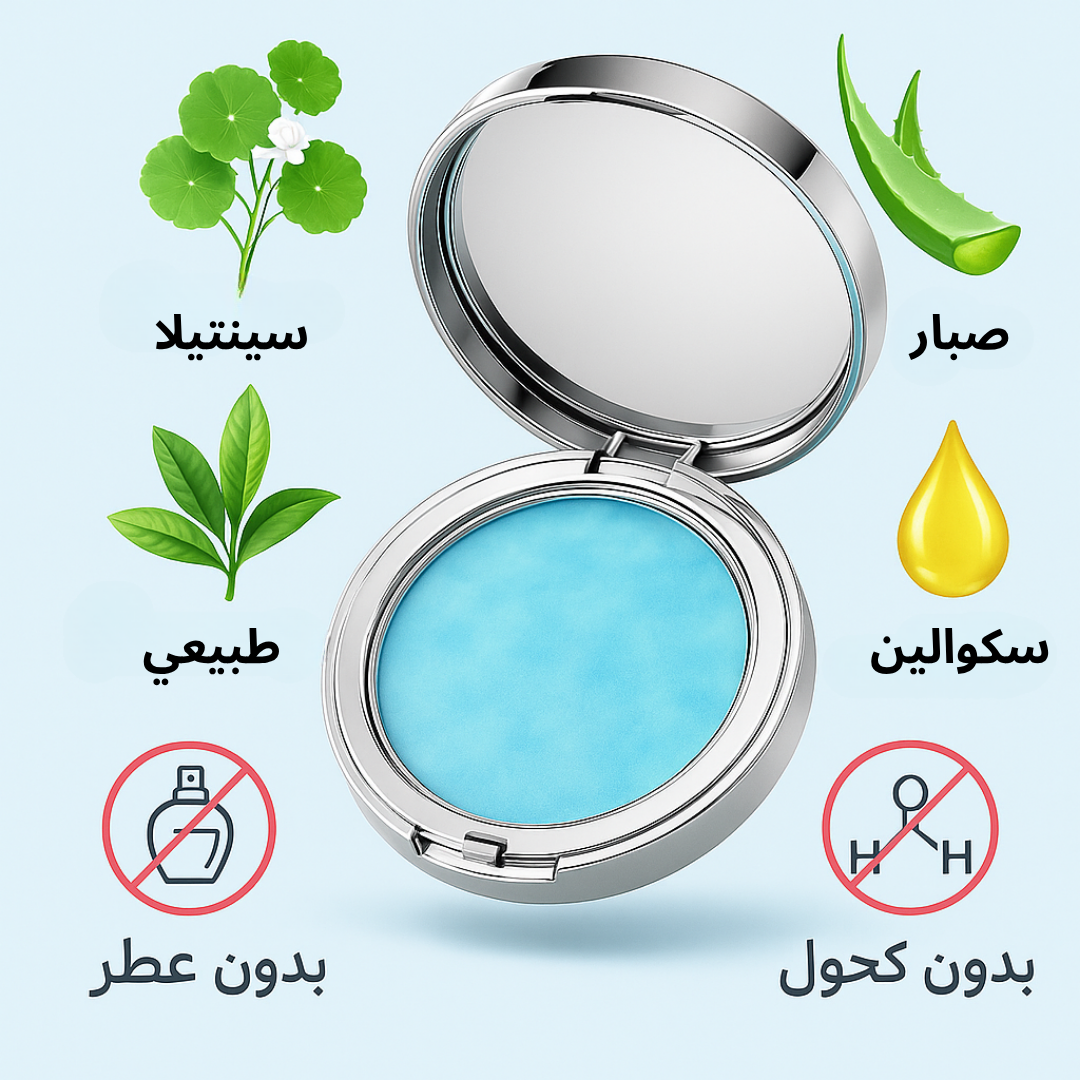 بودرة Candy Bella المضغوطة – لمسة نهائية مطفية، إحساس ناعم، وثبات يدوم (I)