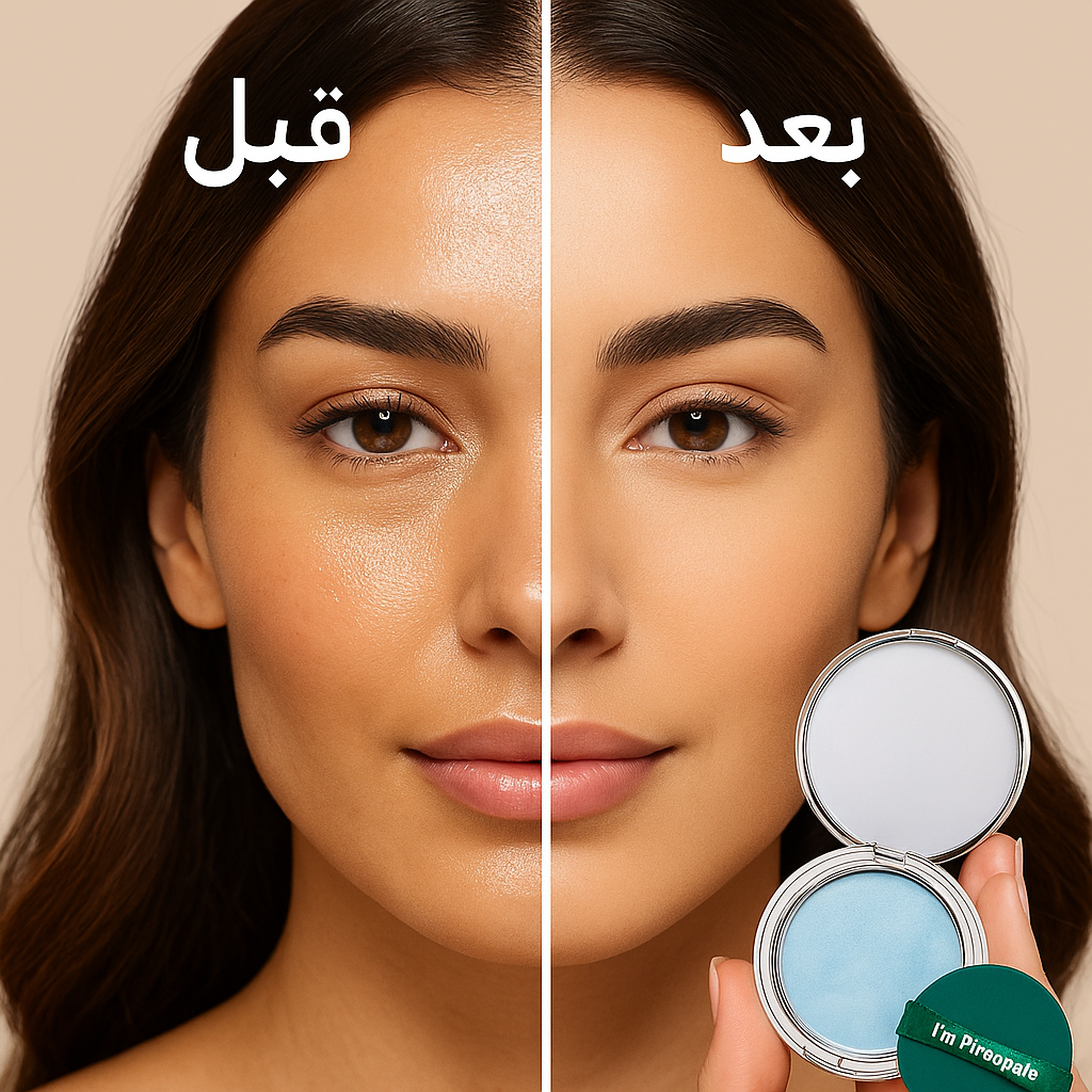 بودرة Candy Bella المضغوطة – لمسة نهائية مطفية، إحساس ناعم، وثبات يدوم (I)
